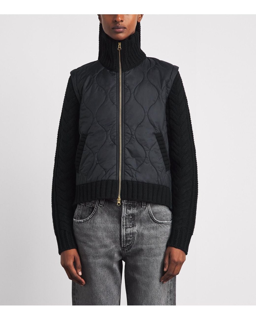 Veronica Beard Black Quilted Patra Jacket