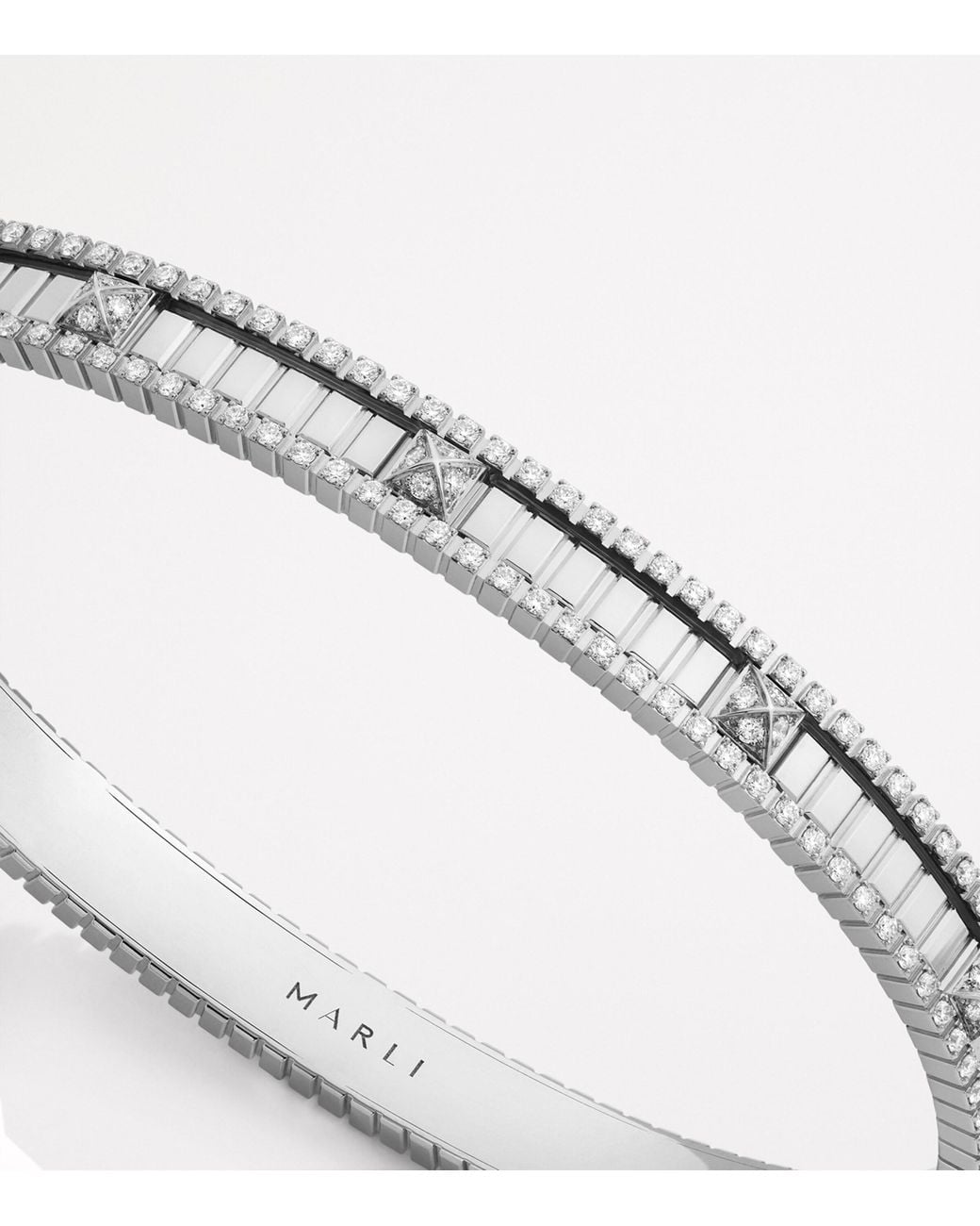 Marli New York Metallic And Diamond Life Bangle