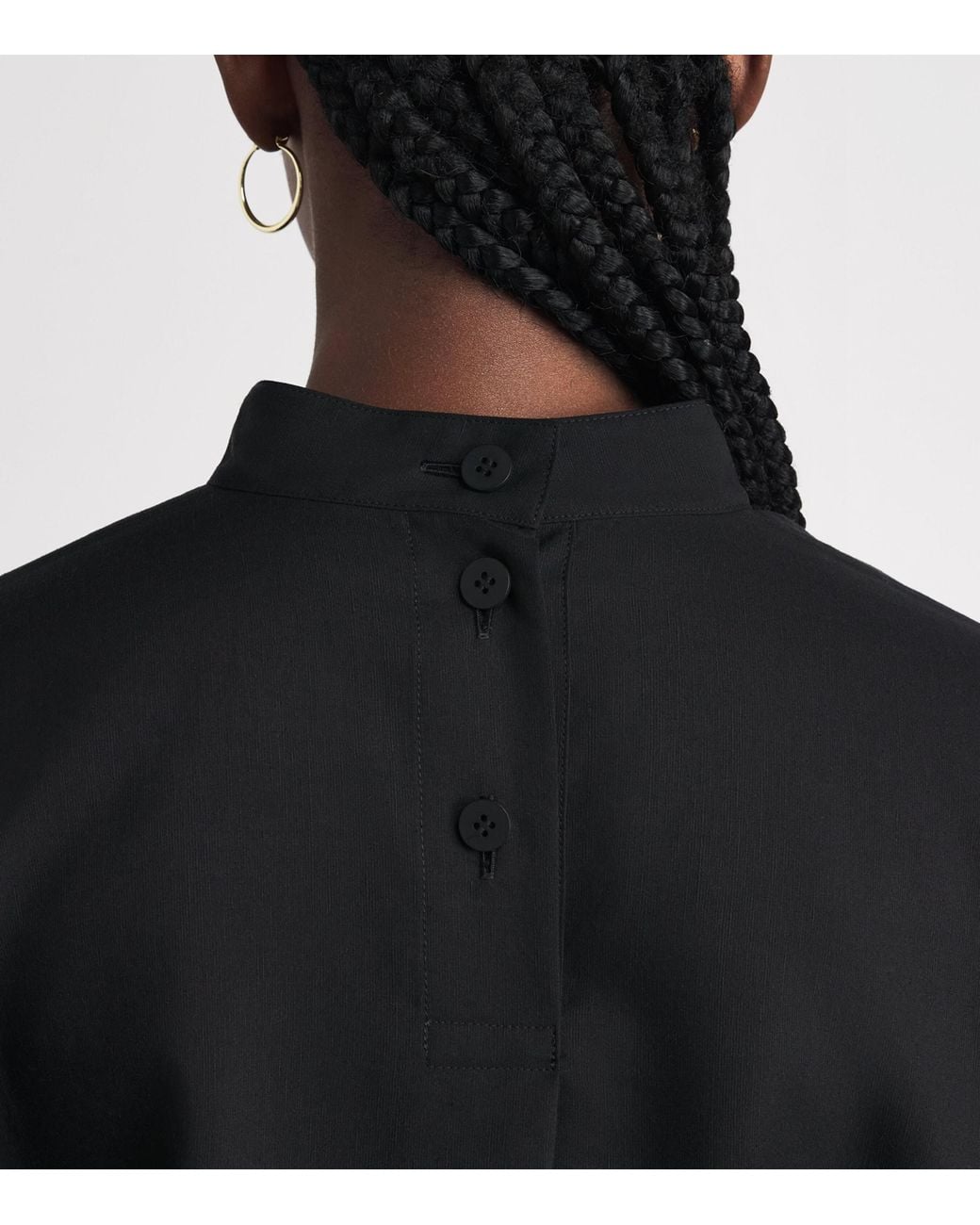 Issey Miyake Black Hands Of Lover Print Shirt