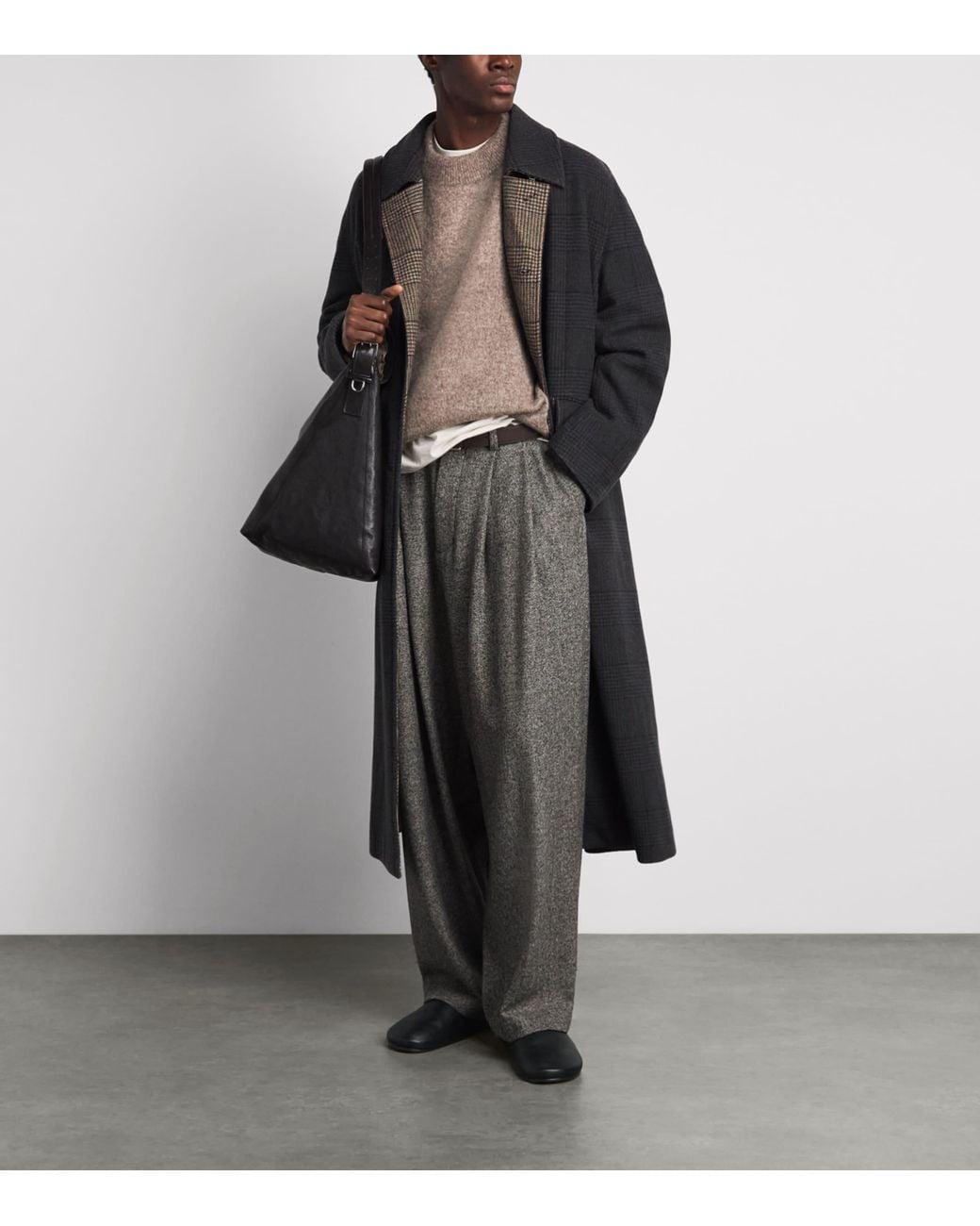 A.P.C. Brown Mélange Relaxed Dylan Sweater for men