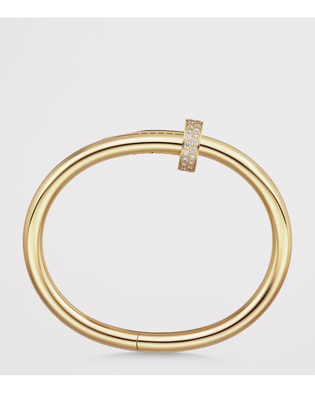 Cartier Metallic And Diamond Juste Un Clou Bracelet
