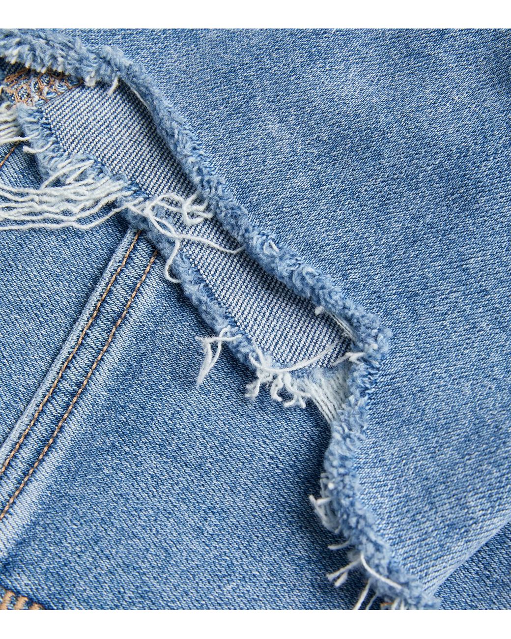 PAIGE Blue Cindy Slim Hem Jean
