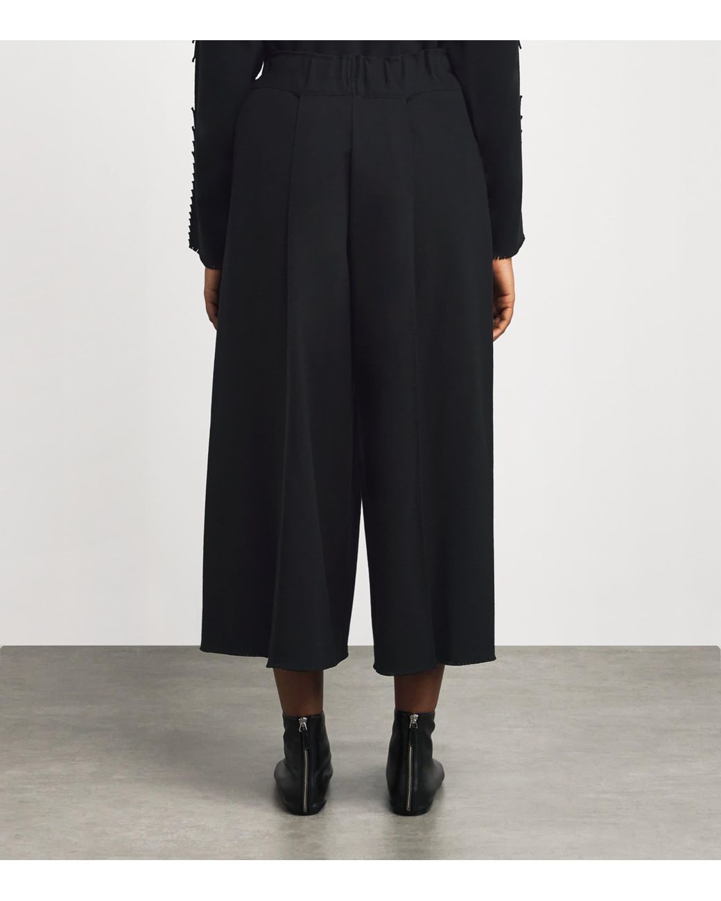 Issey Miyake Black Campagne Trousers