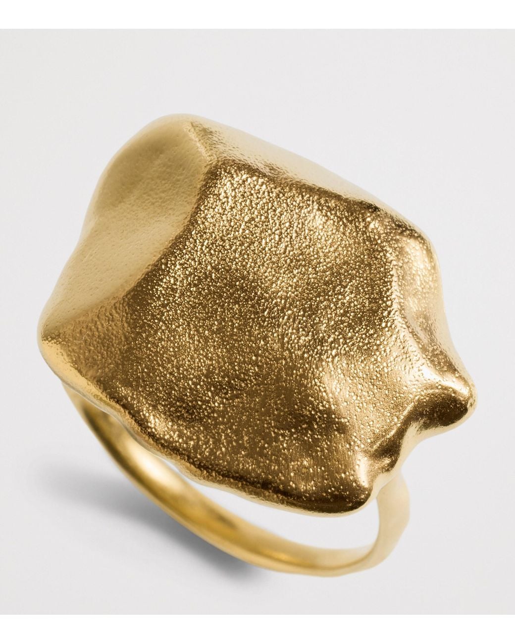 Monica Vinader Metallic Vermeil Fragments Bold Ring