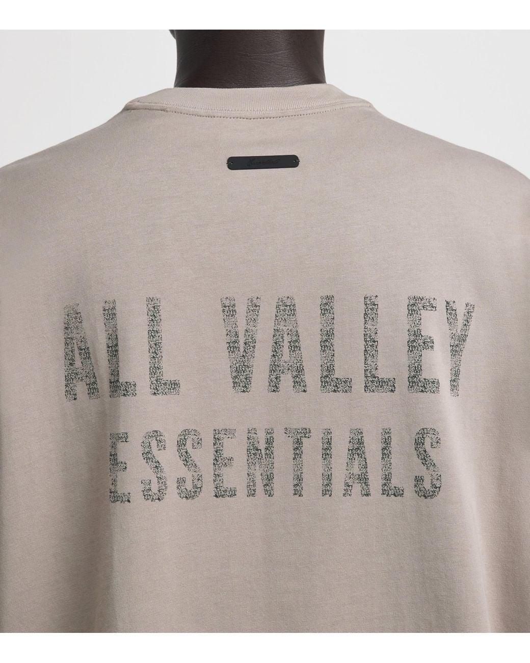 Fear Of God Gray Cotton Boxy Merch T-Shirt for men