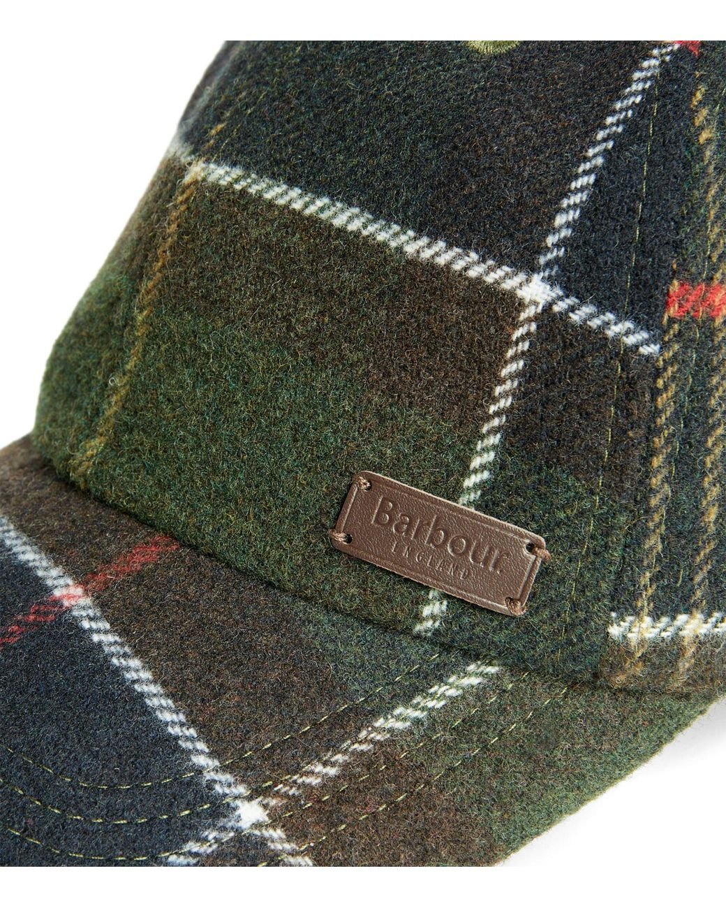 Barbour Tartan Galingale Baseball Cap in Green for Men Lyst Canada