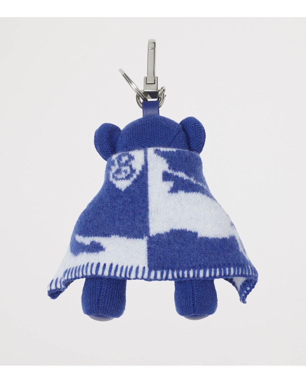 Burberry Blue Cashmere Thomas Bear Charm