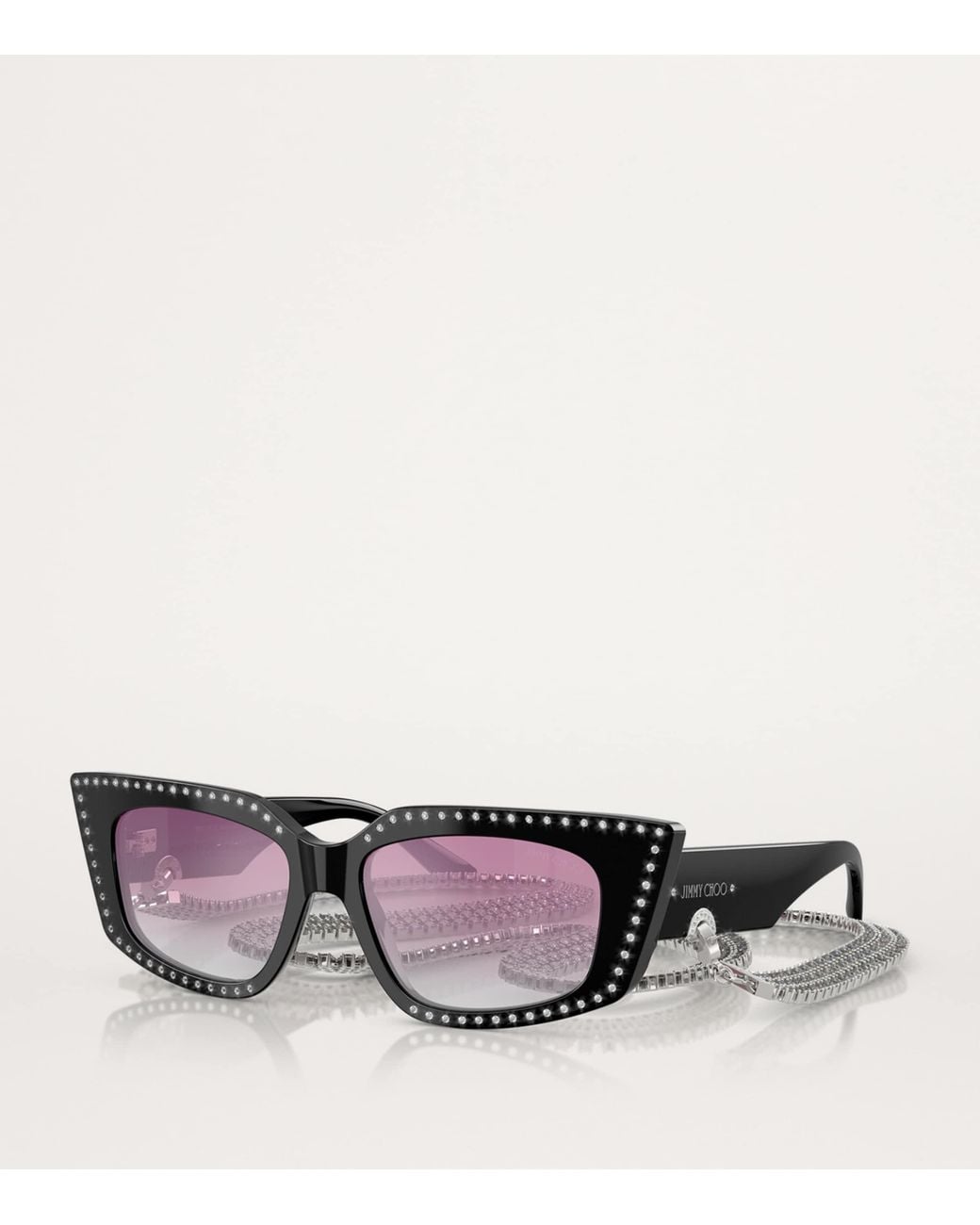 Jimmy Choo Black Acetate Jc5033B Sunglasses