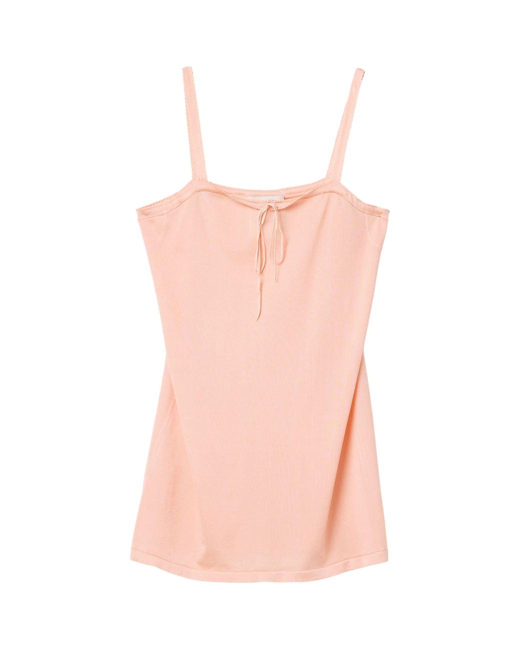 Miu Miu Pink Silk Slip Mini Dress