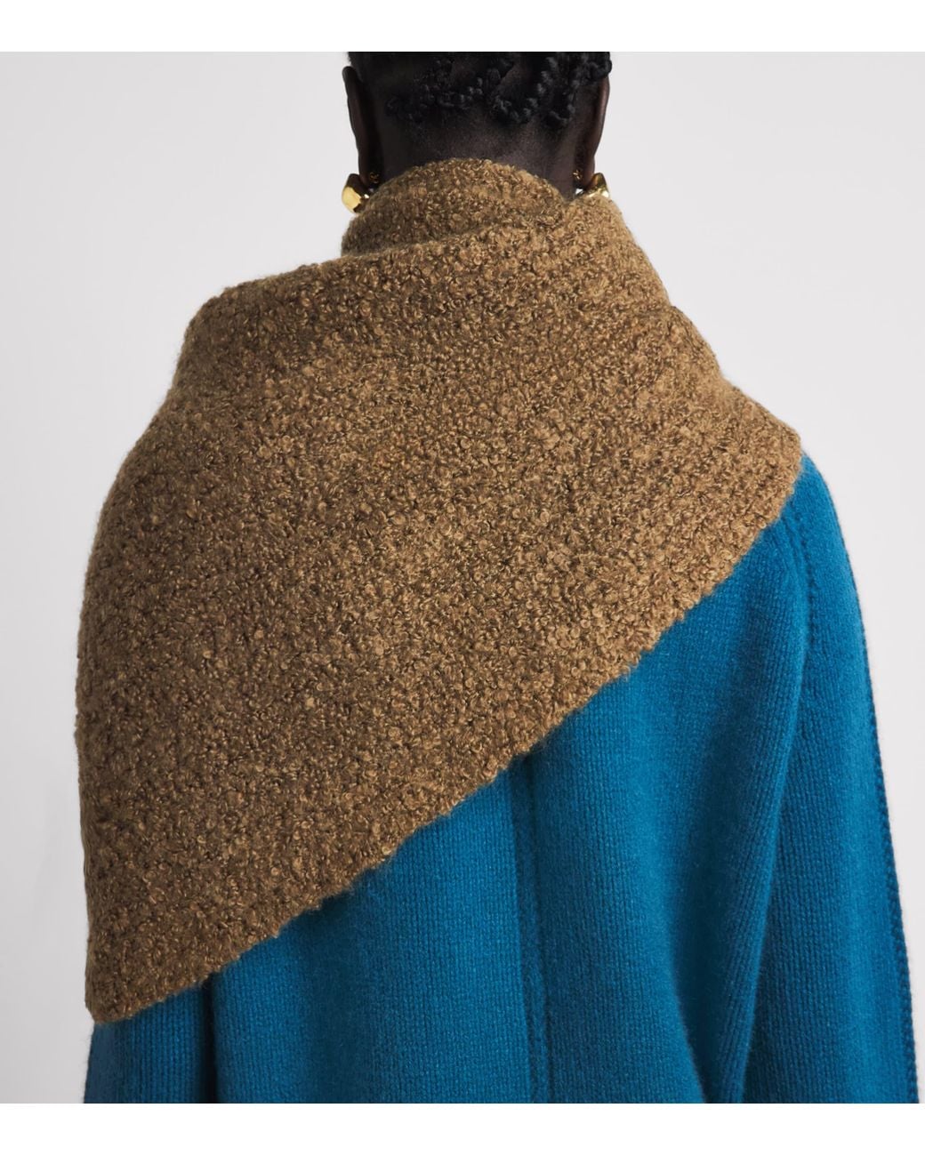 Joseph Brown Bouclé Kai Scarf