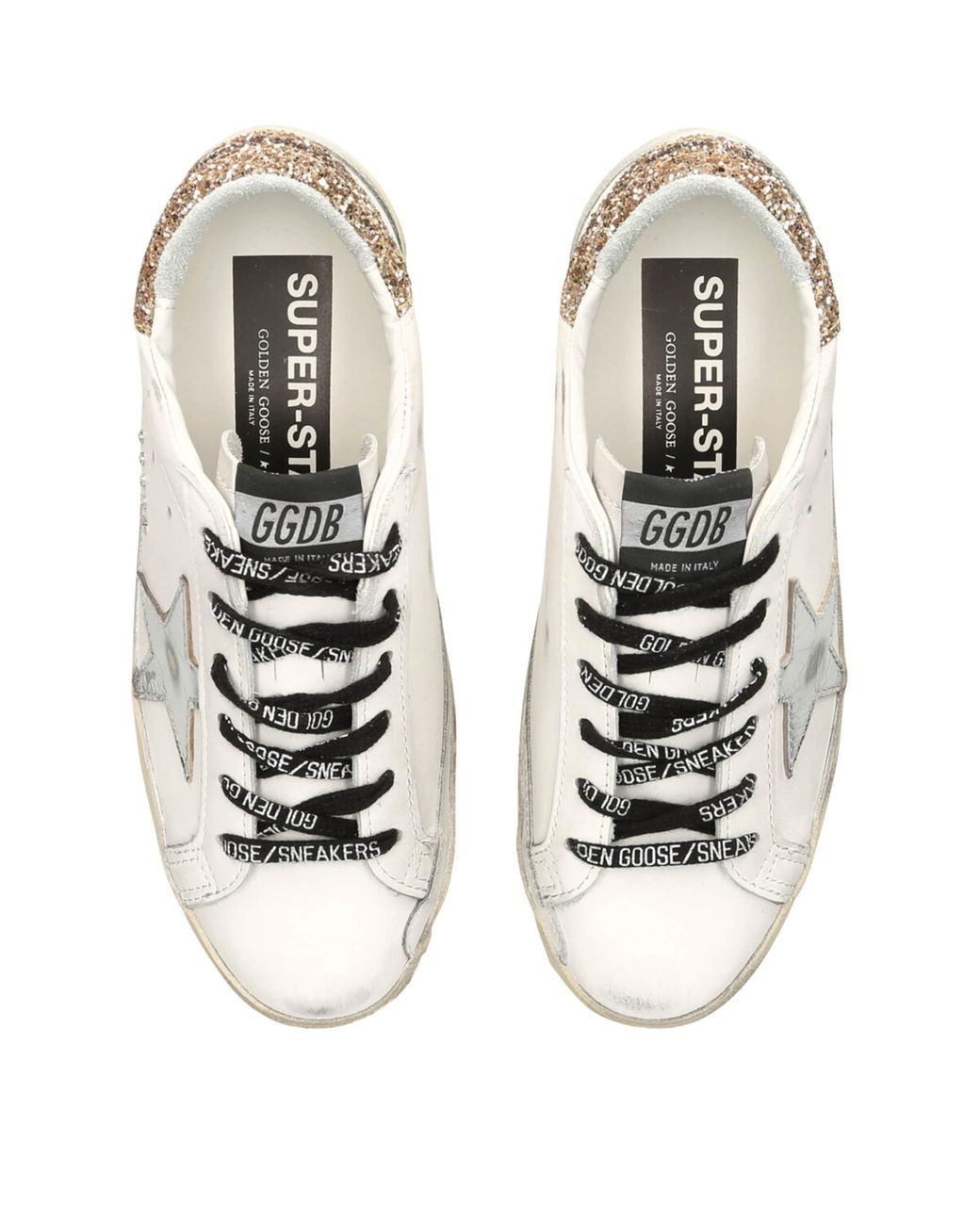 Golden Goose Deluxe Brand Natural Leather Superstar Sneakers