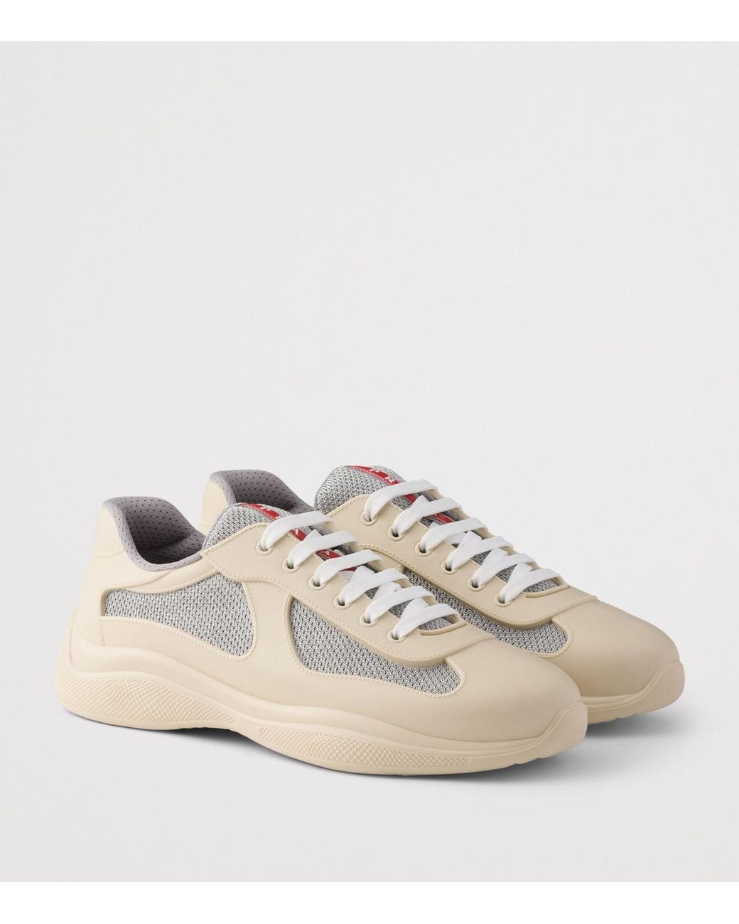 Prada Natural Rubber America's Cup Sneakers for men