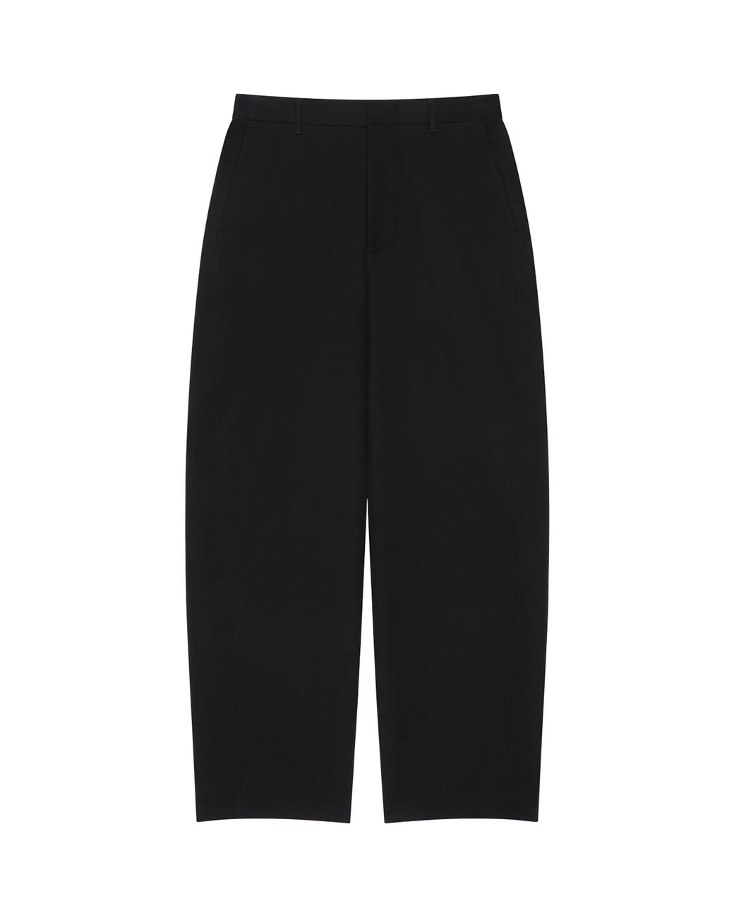 Givenchy Black Cotton Couture Seam Trousers for men