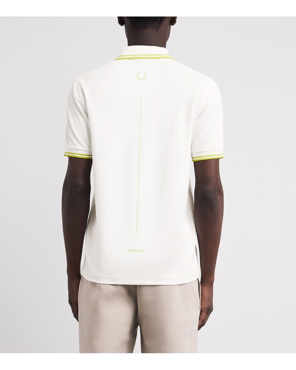 Fred Perry White Tennis Polo Shirt for men
