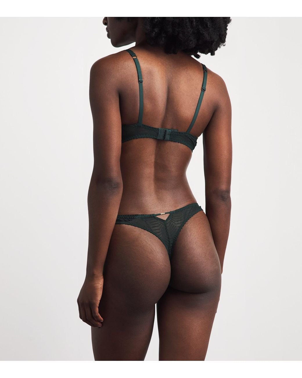 Aubade Gray Vibes Half-Cup Bra