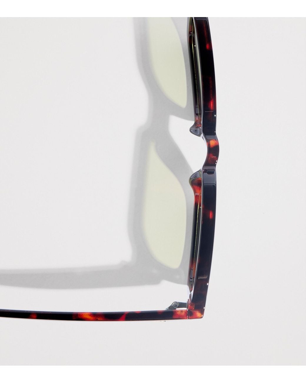 Le Specs Green Tension Rectangle Sunglasses