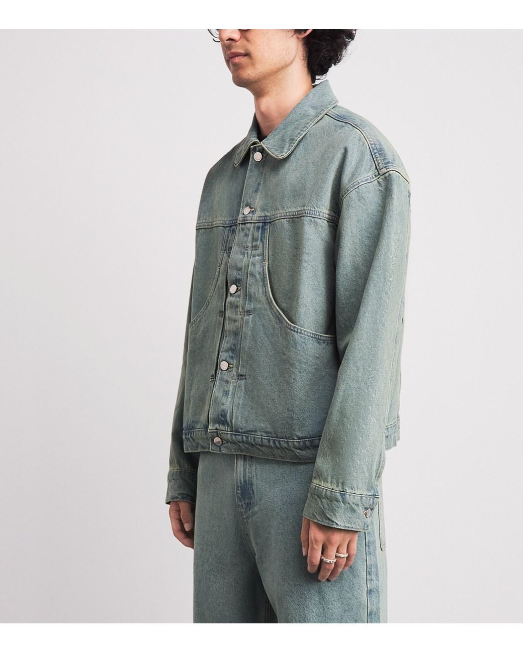 About Blank Blue Denim Jacket for men