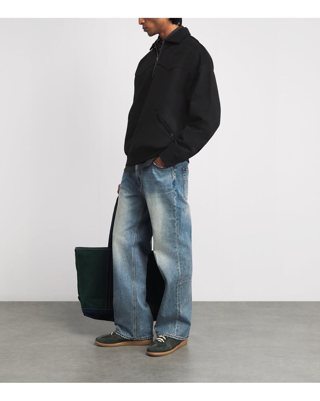 Polo Ralph Lauren Black X Mlb Yankees Quarter-Zip Sweatshirt for men