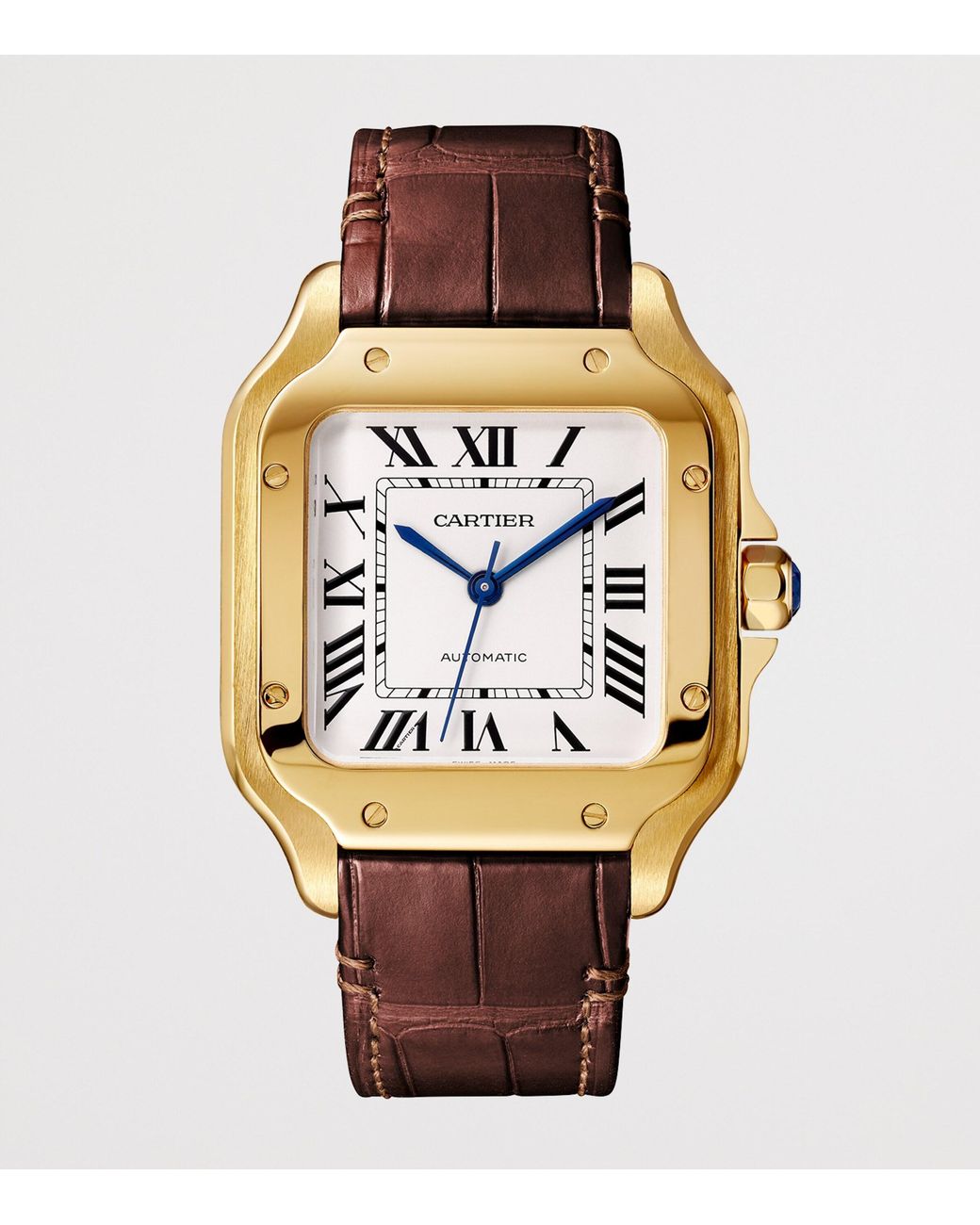 Cartier Metallic Medium Santos De Watch