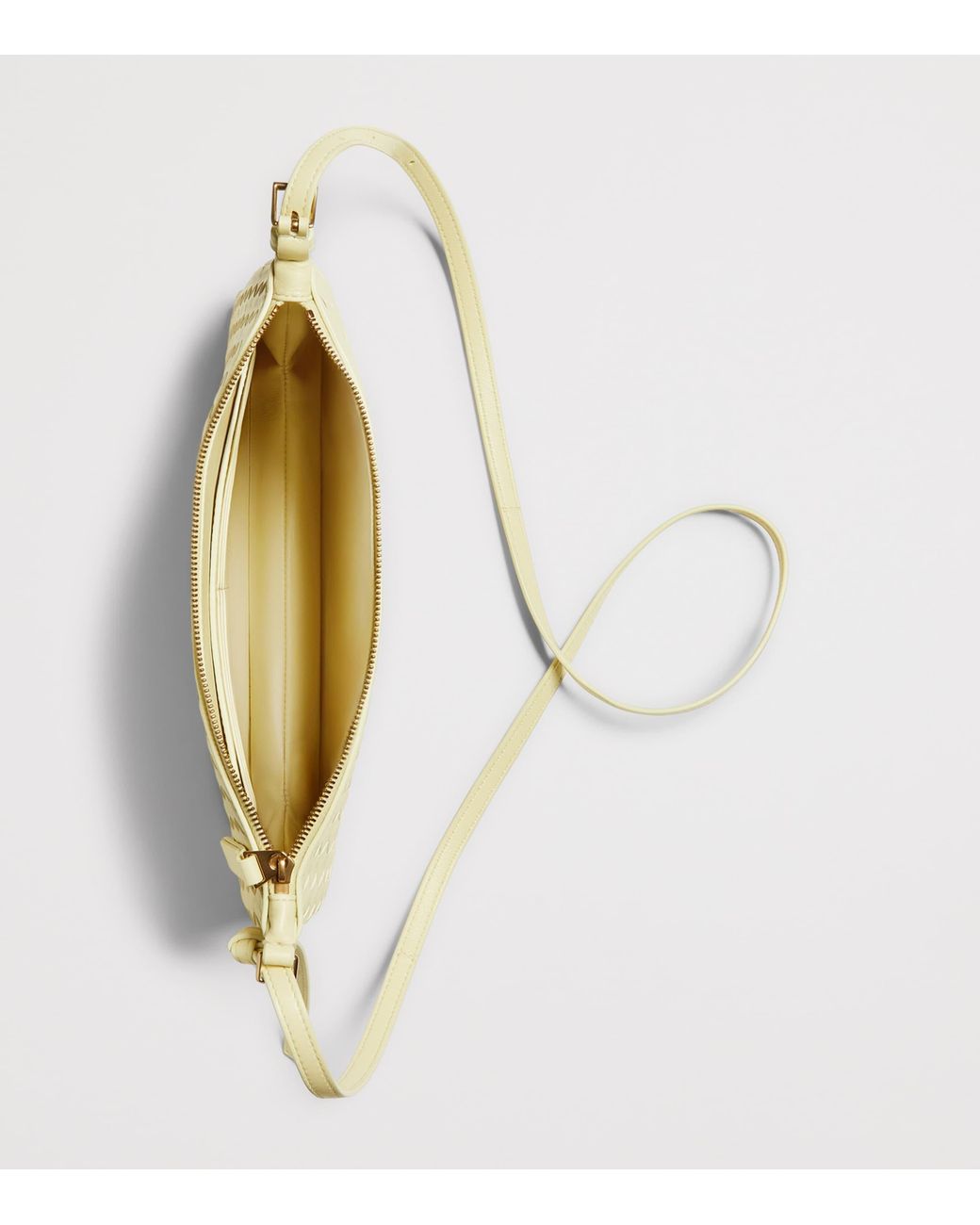 Bottega Veneta Natural Leather Gemellini Pouch
