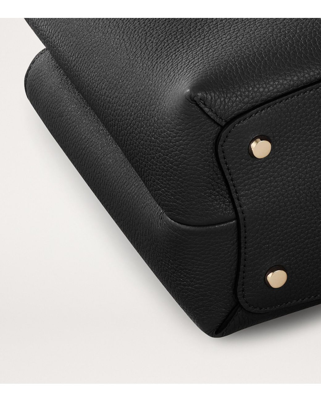 Cartier Black Small Calfskin Panthère De Top-Handle Bag