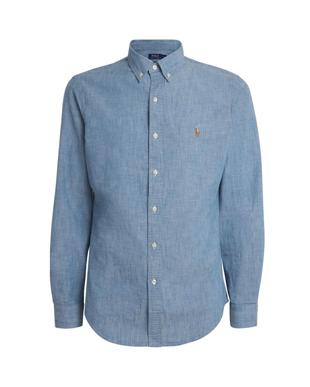 Polo Ralph Lauren Blue Denim Shirt for men