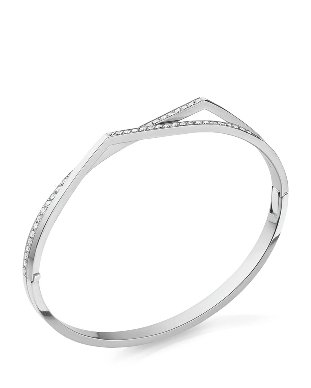 Repossi Metallic And Diamond Antifer Bangle