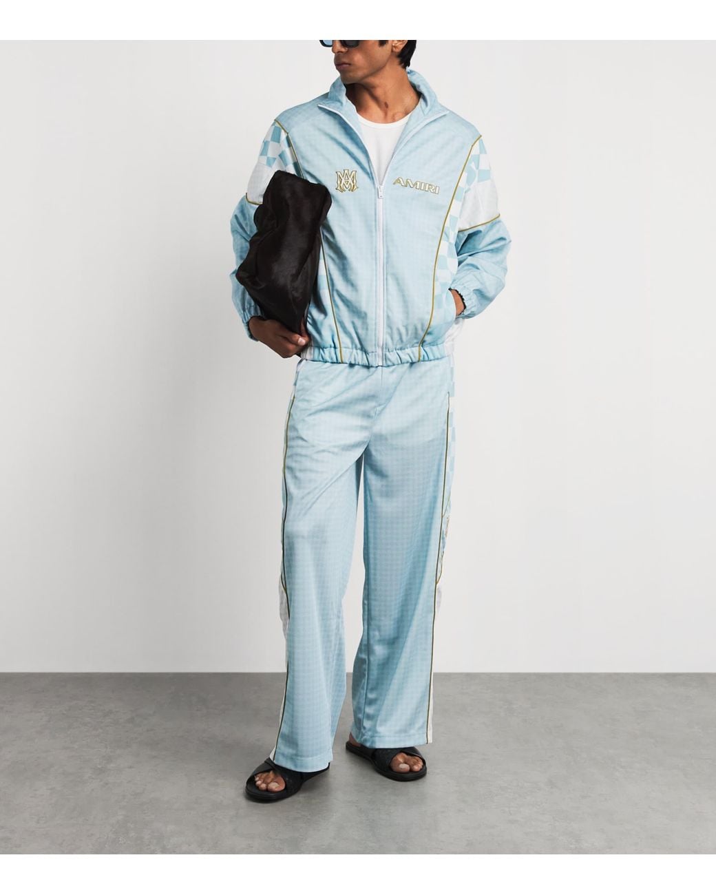 Amiri Blue Sport Track Jacket for men