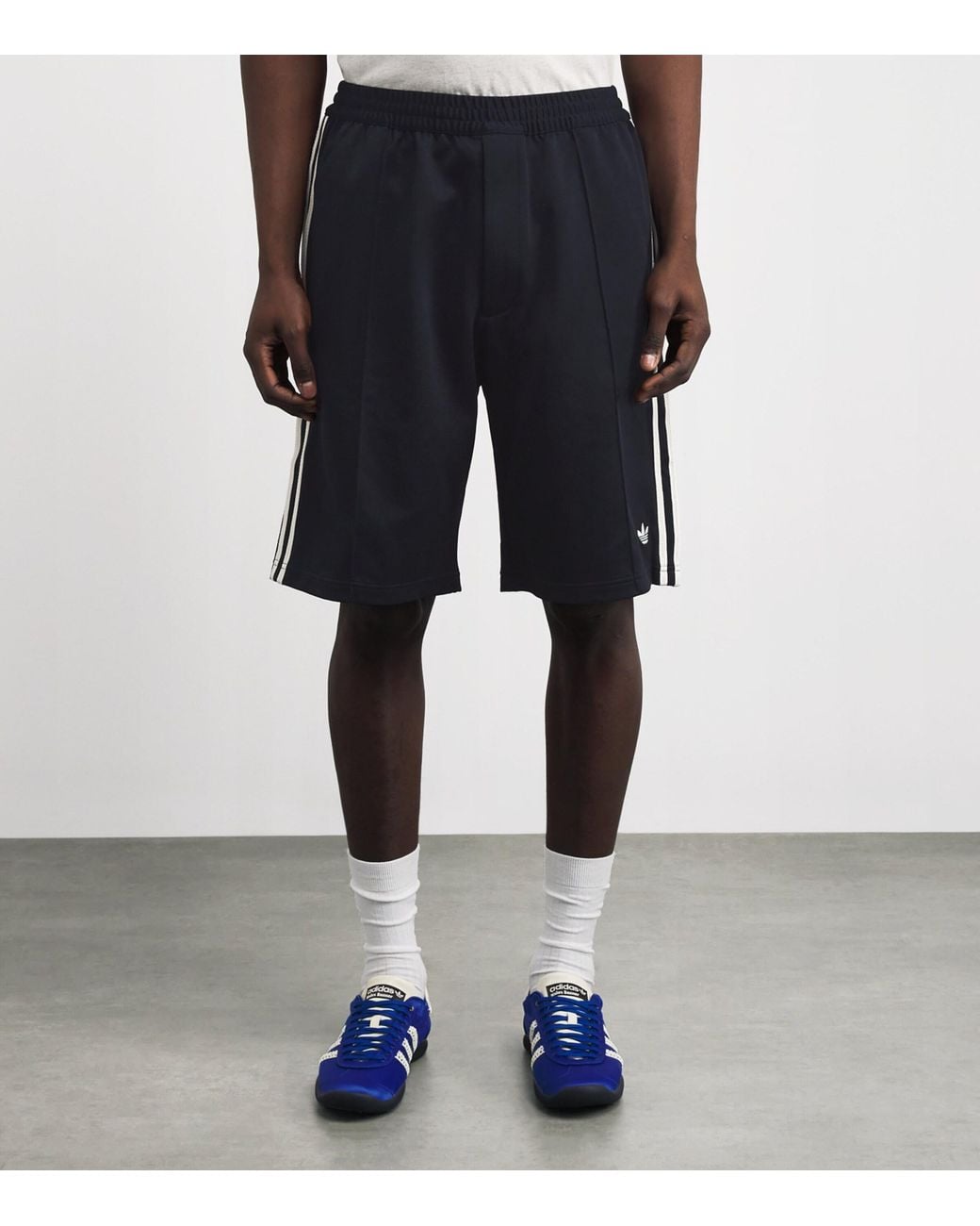 Adidas Blue X Wales Bonner Twill Shorts for men