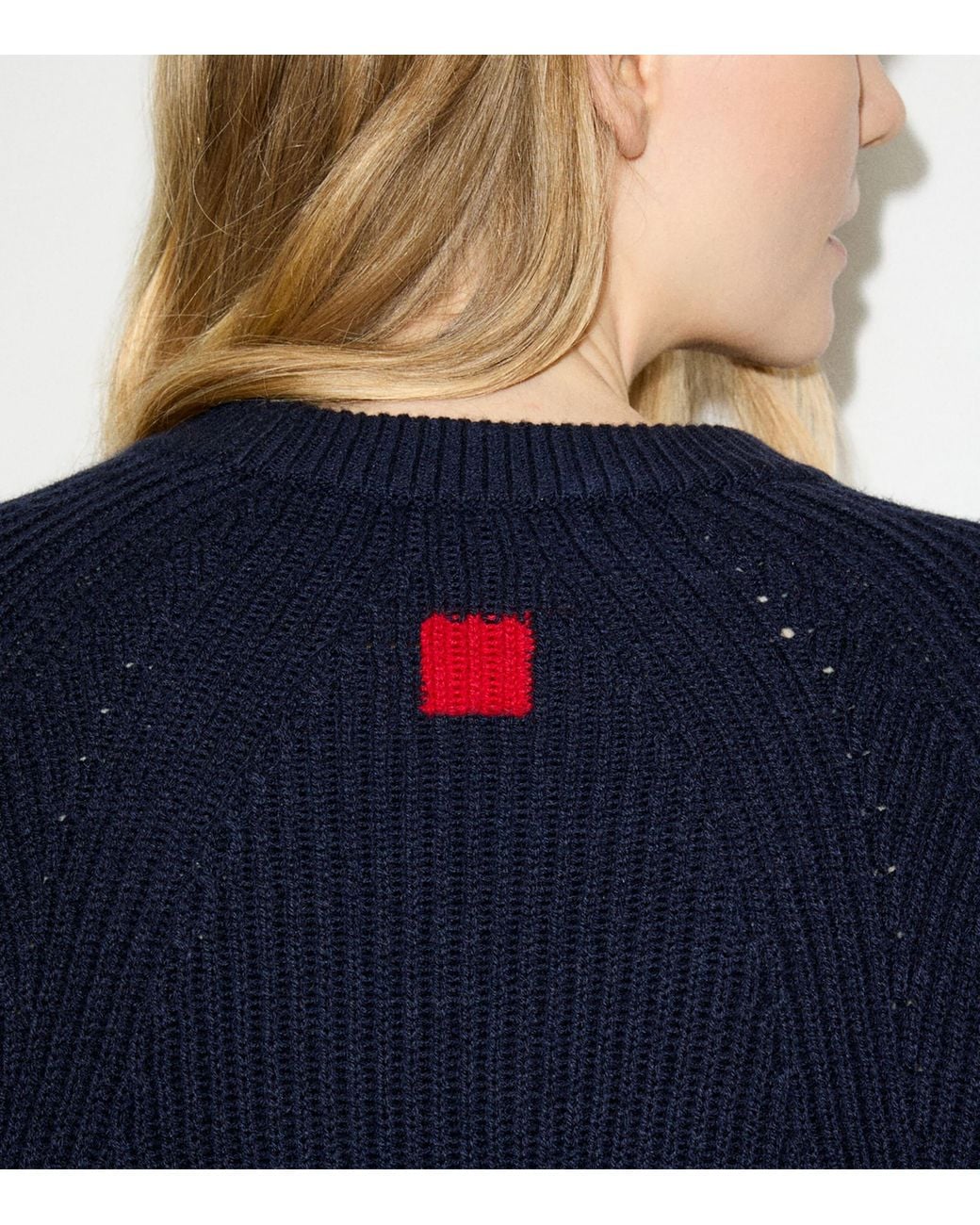 MAX&Co. Blue Wool-Cashmere Sweater