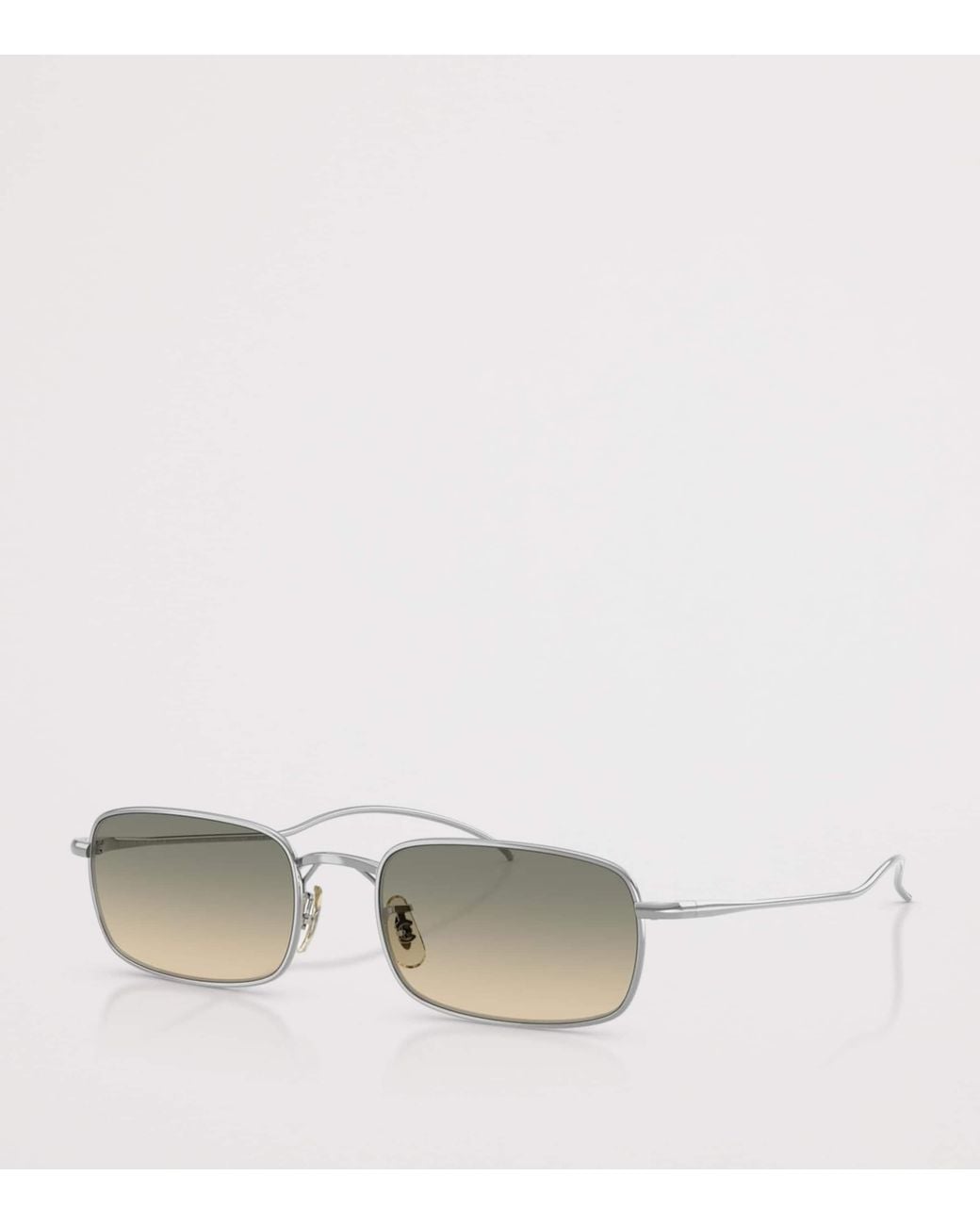 Oliver Peoples Metallic Titanium Tk-14 Sunglasses