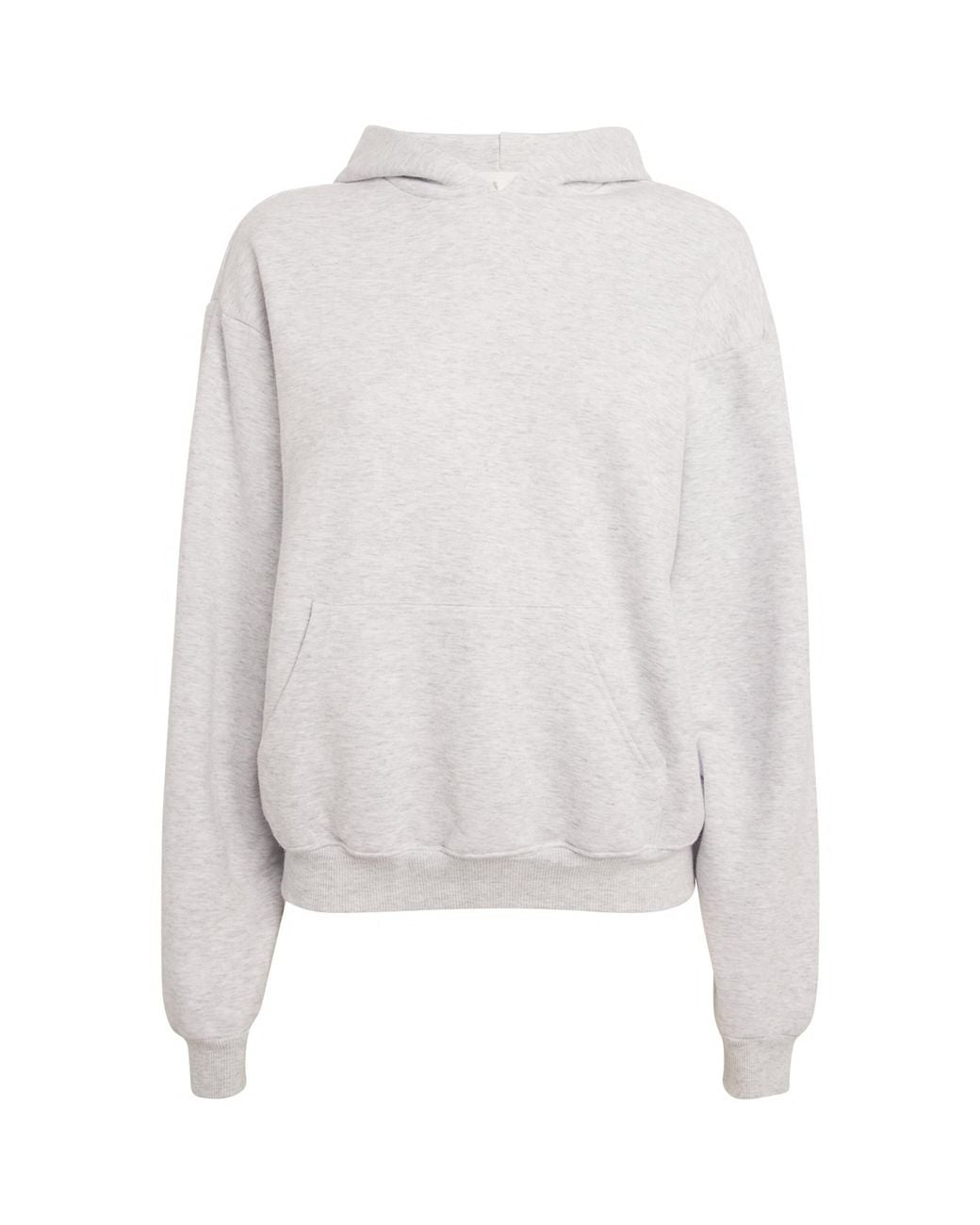 Skims White Fleece Classic Hoodie