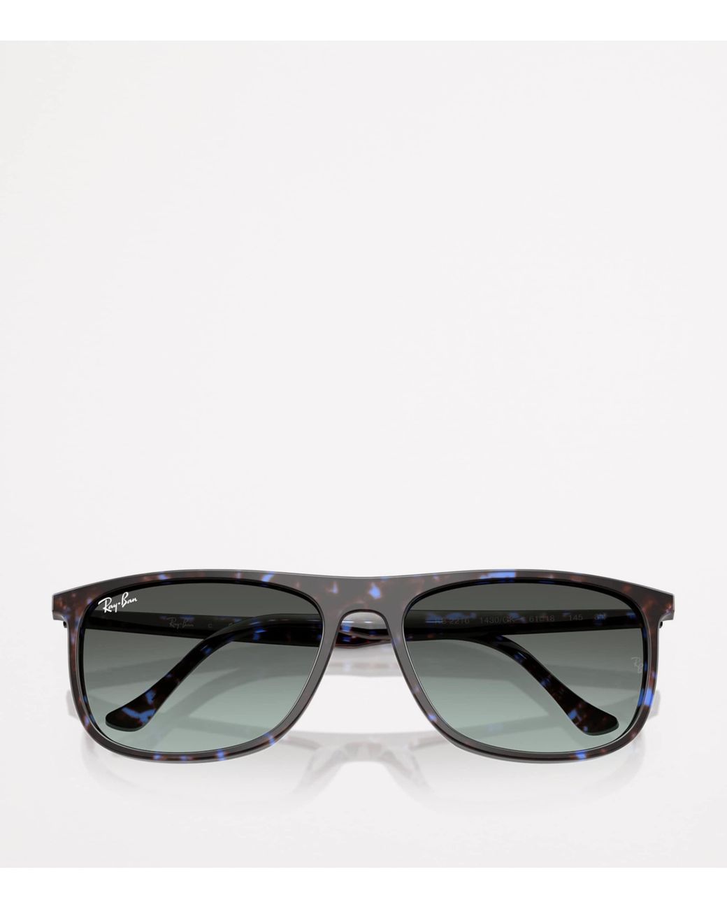 Ray-Ban Gray Rb2216 Rectangle Sunglasses