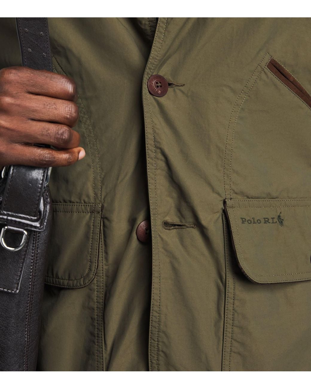 Polo Ralph Lauren Green Clarkfield Utility Jacket for men