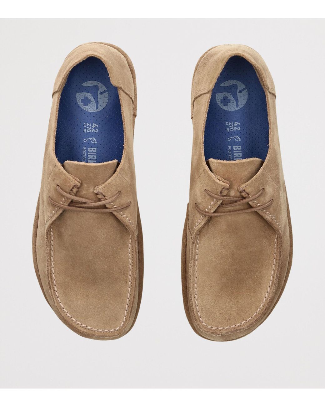 Birkenstock Brown Suede Utti Chukka Boots for men