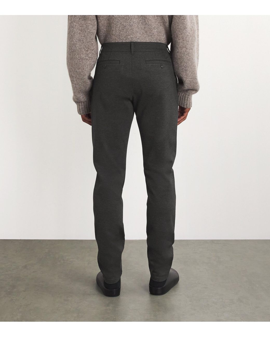 PAIGE Gray Stafford Slim Chinos for men