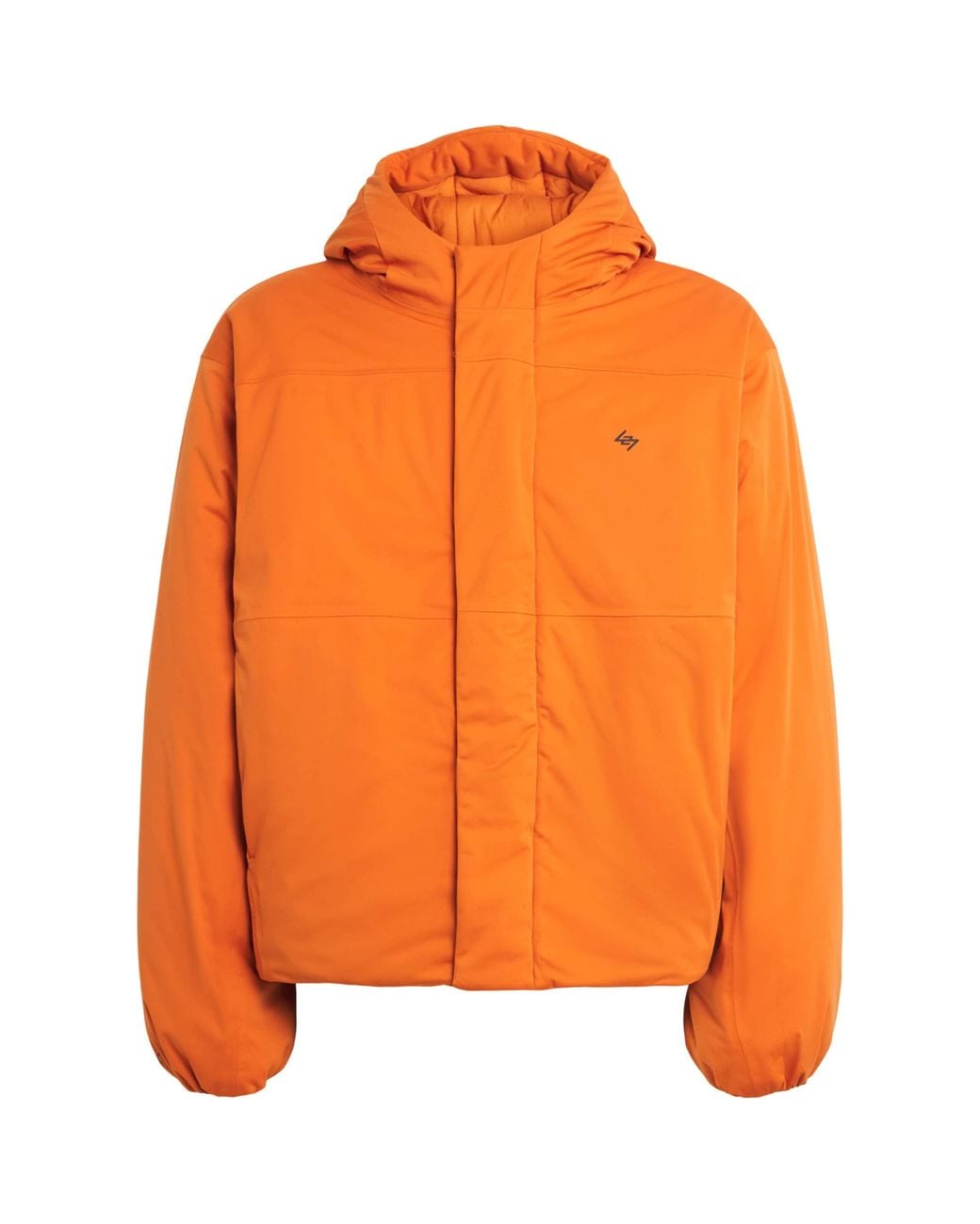 REPRESENT 247 Orange 247 Power Shield Puffer Jacket for men