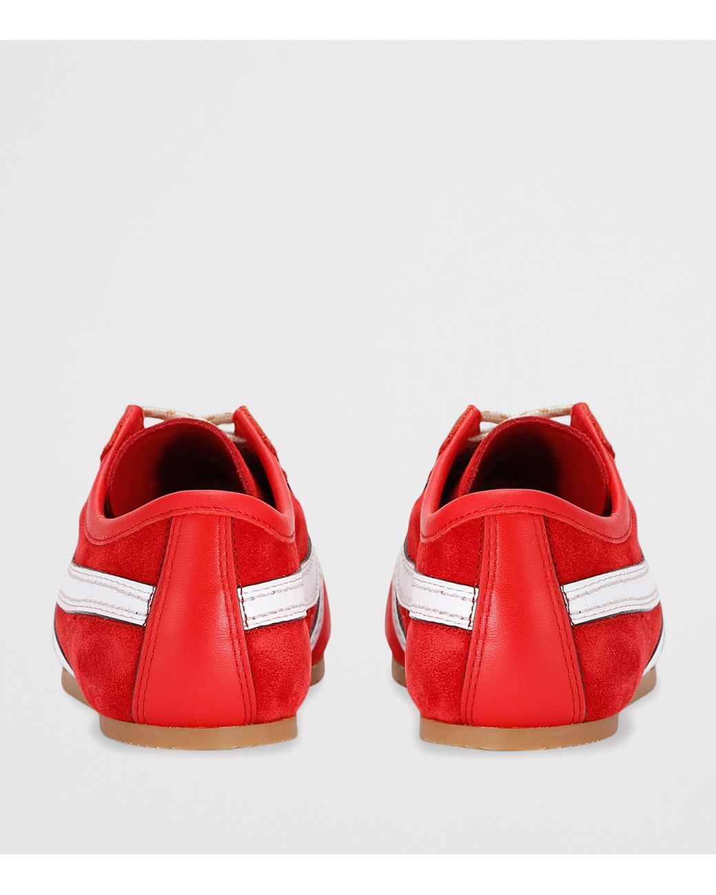 Dries Van Noten Red Suede Dustin Sneakers
