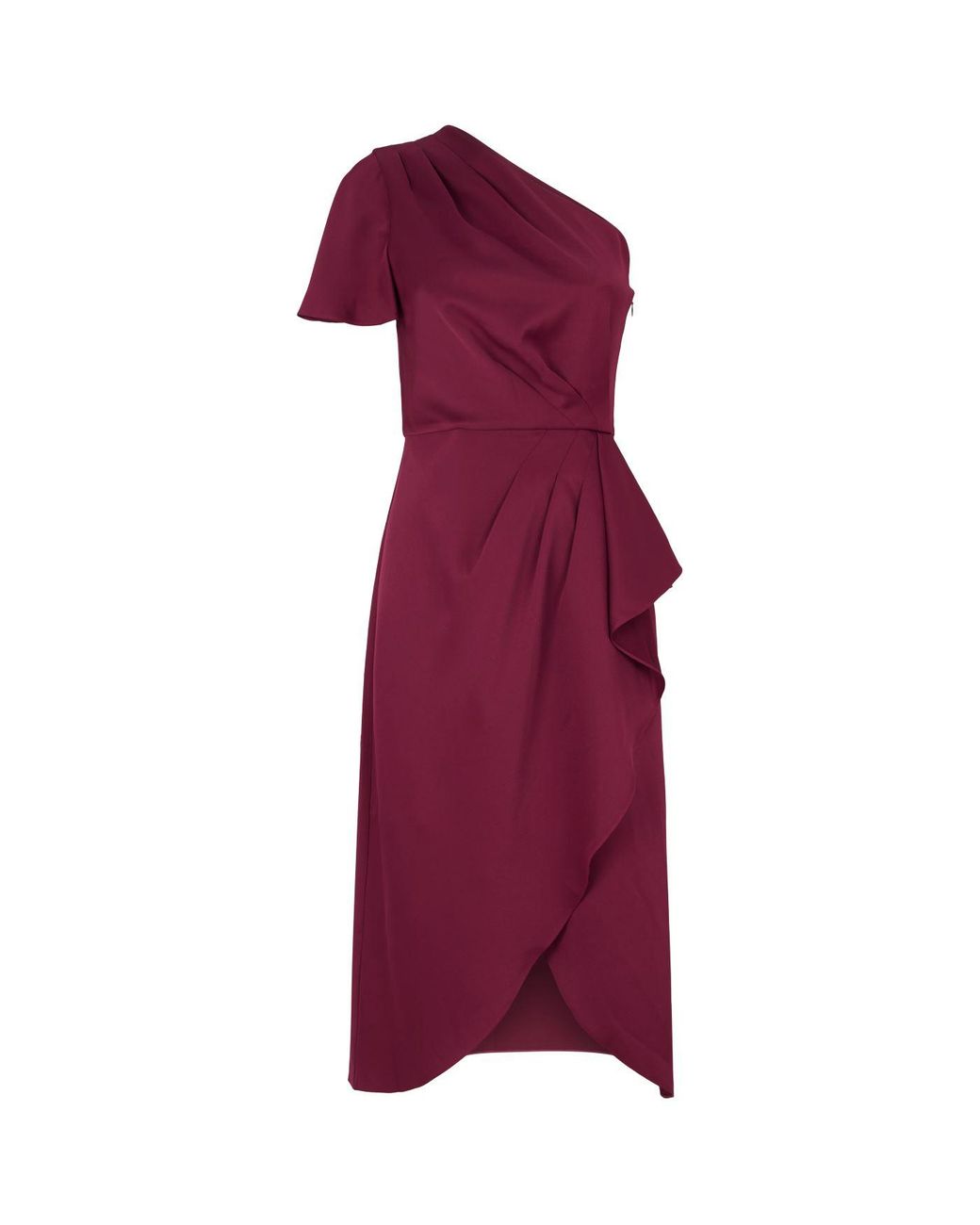 Ted Baker Ridah Waterfall One Shoulder Dress Dresses
