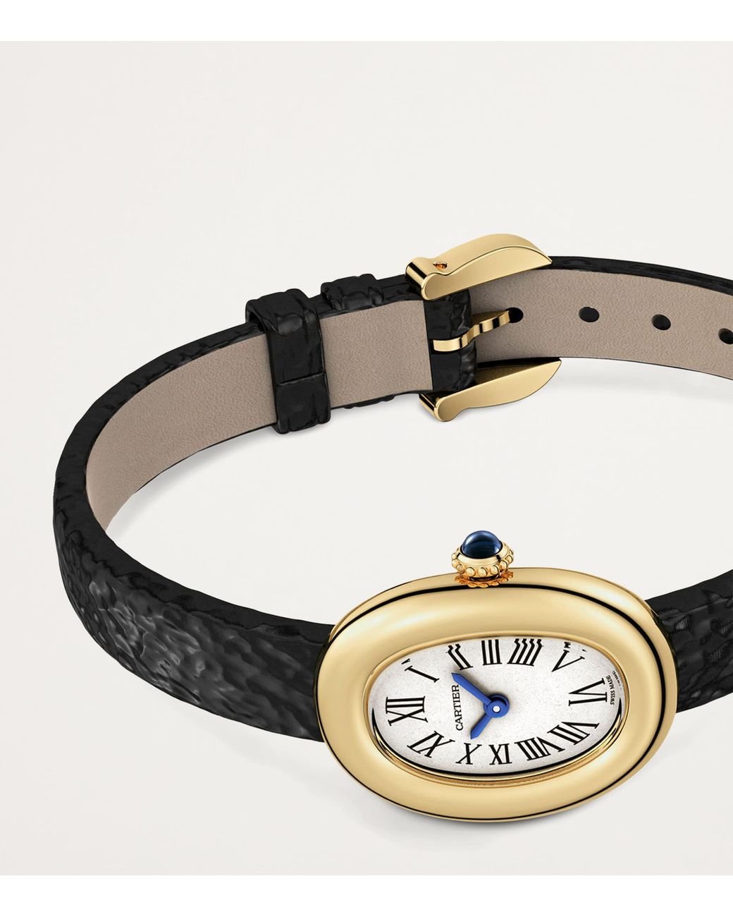 Cartier Metallic Mini Baignoire Watch