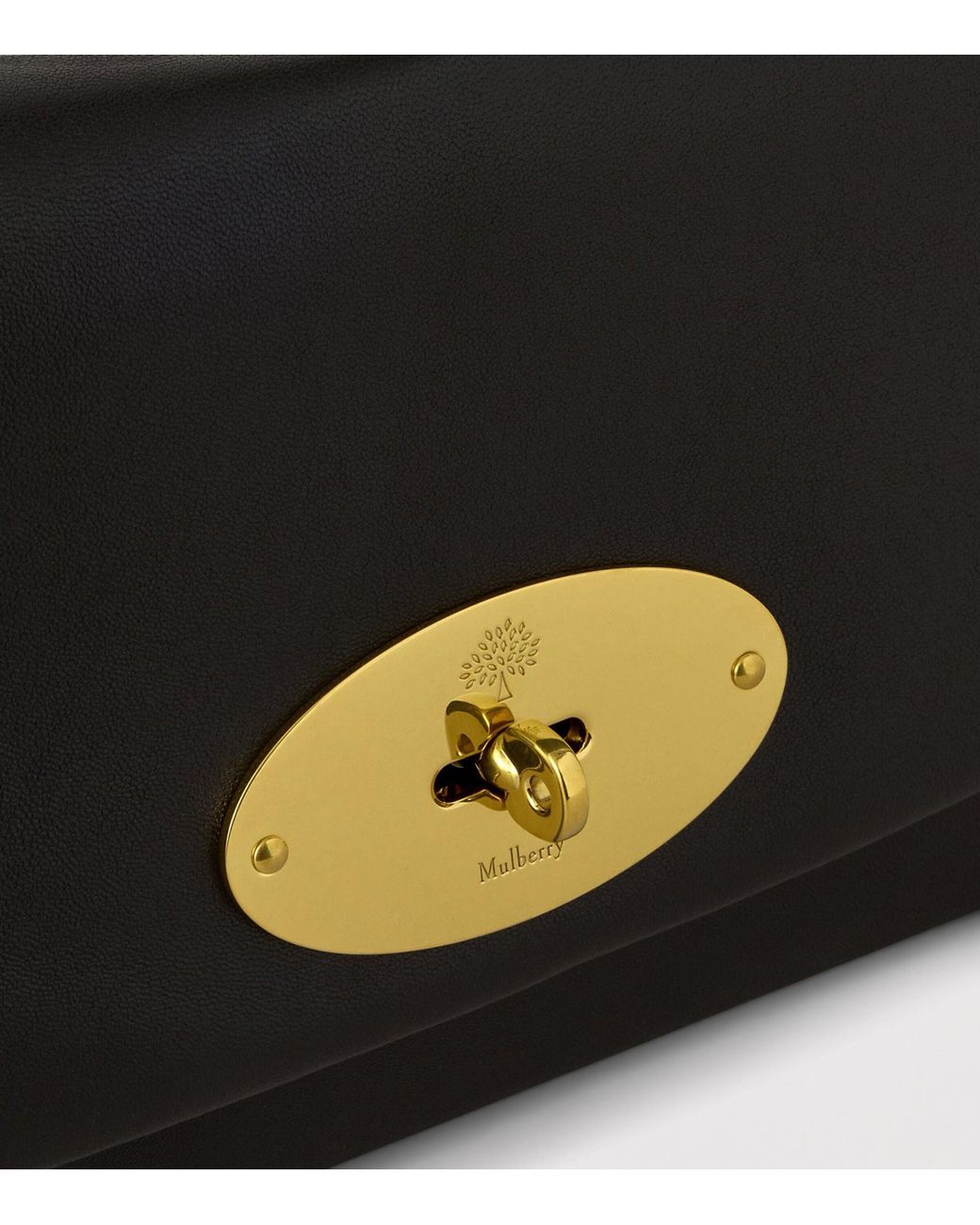 Mulberry Black Nappa Leather Delilah Shoulder Bag