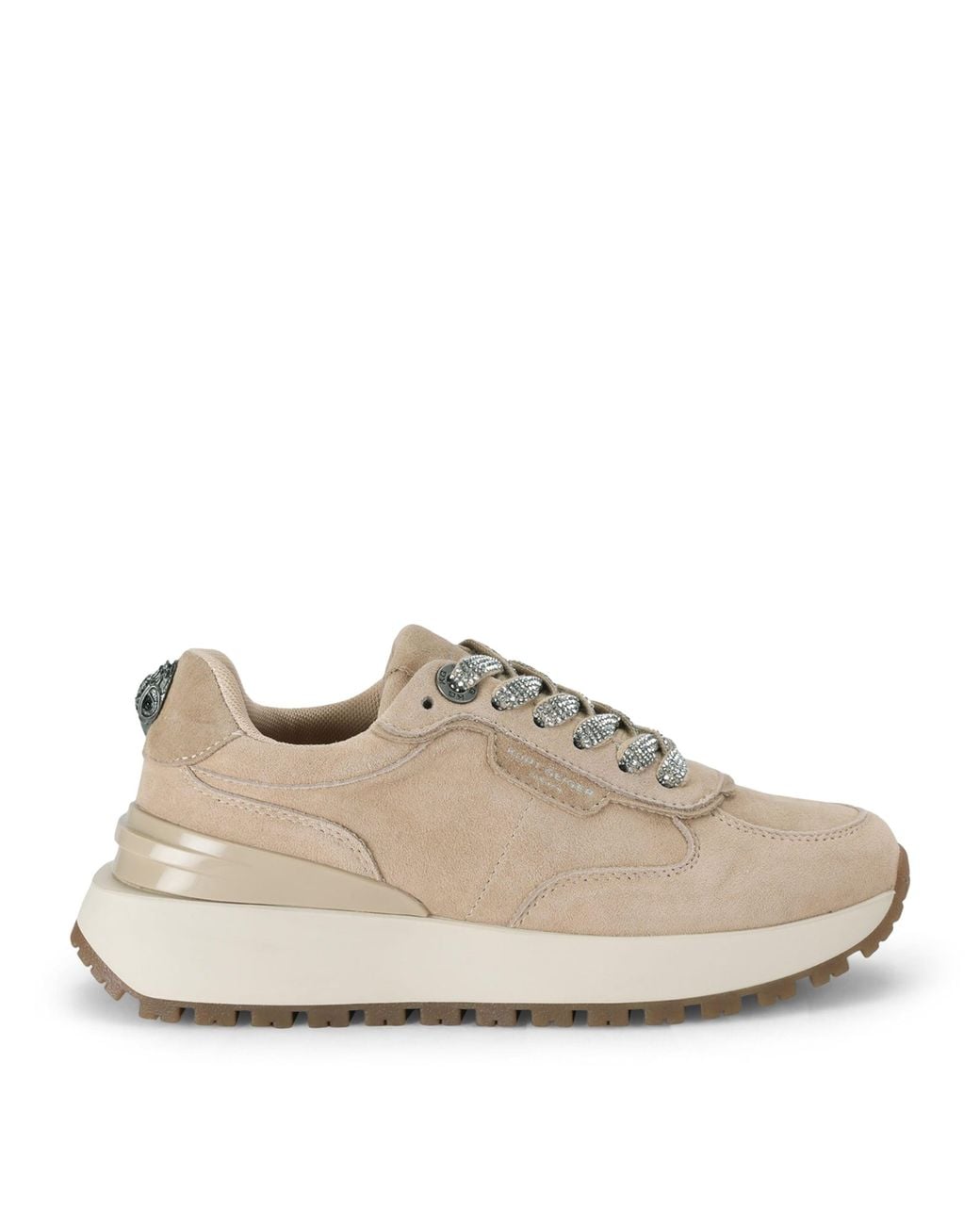 Kurt Geiger Natural Suede Metro Sneakers