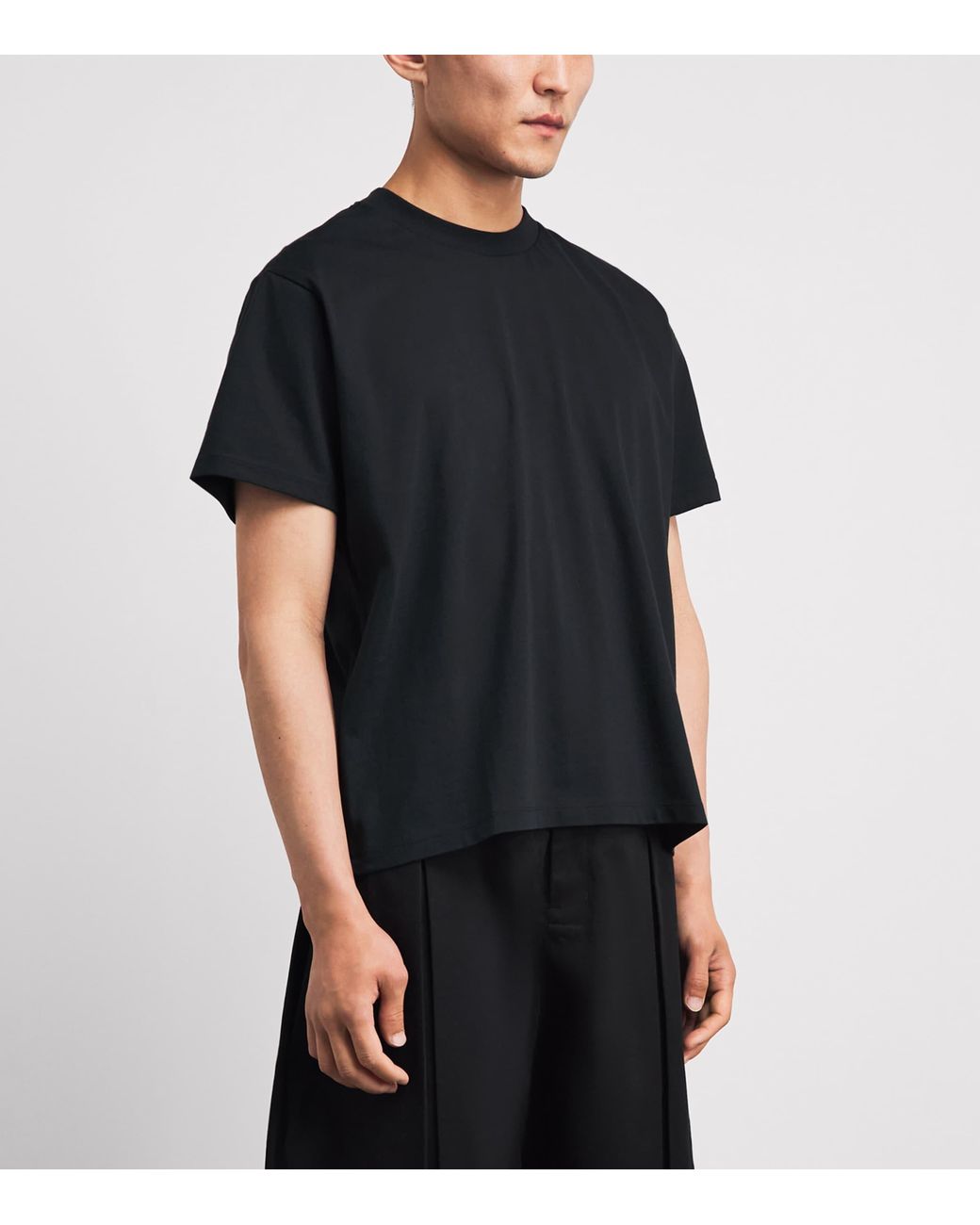 Rag & Bone Black Cotton Jacob T-Shirt for men