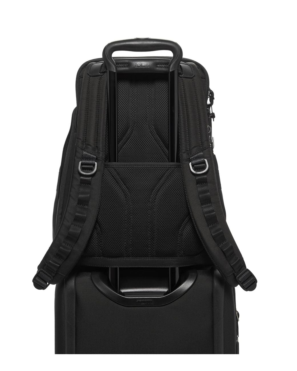Tumi Black Alpha Bravo Business Backpack