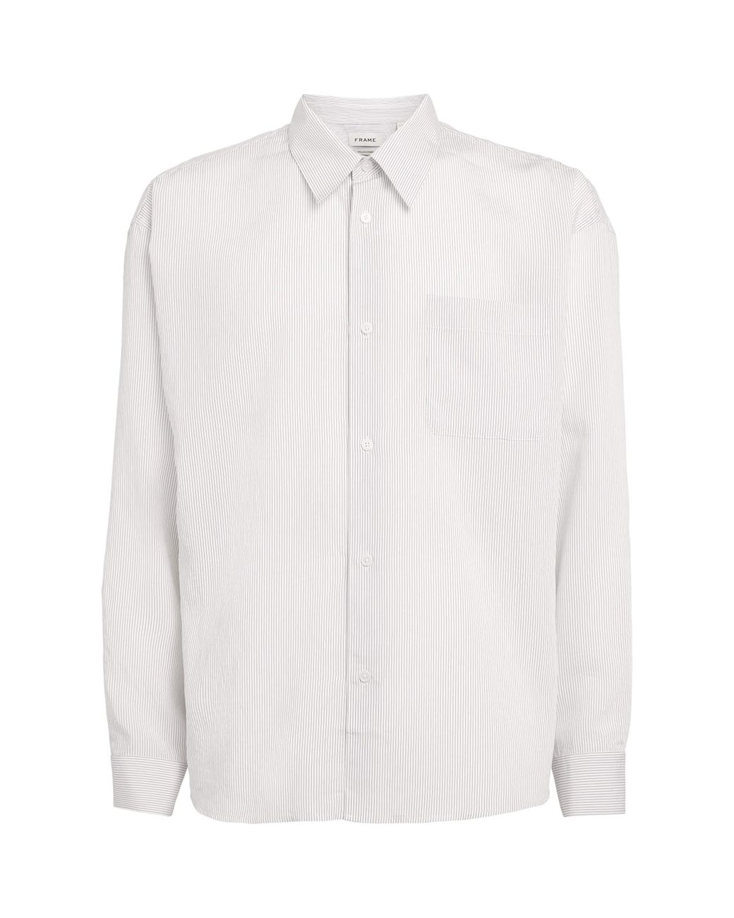 FRAME White Cotton Stripe Shirt for men
