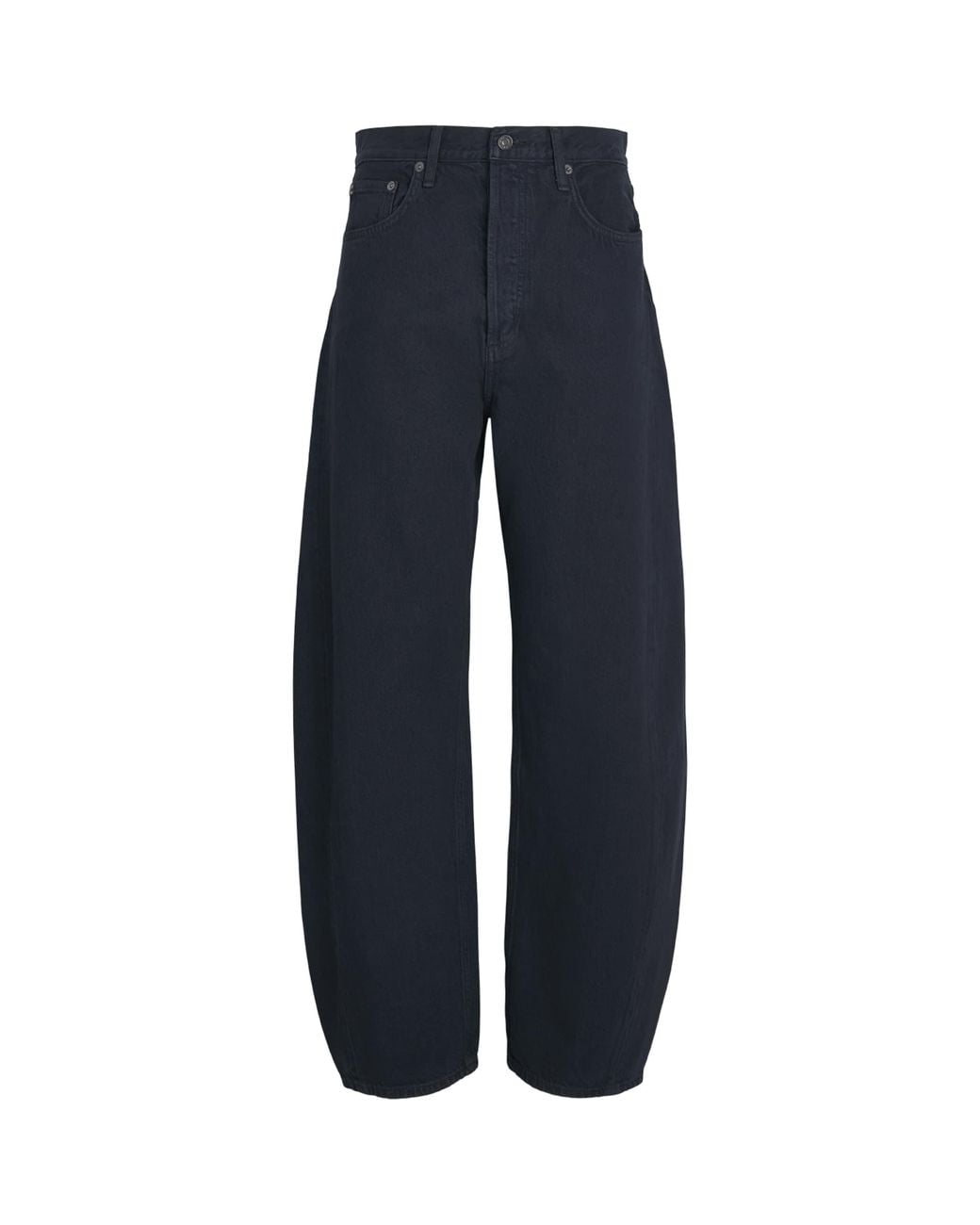 Agolde Blue Luna Pierced Tapered Jeans