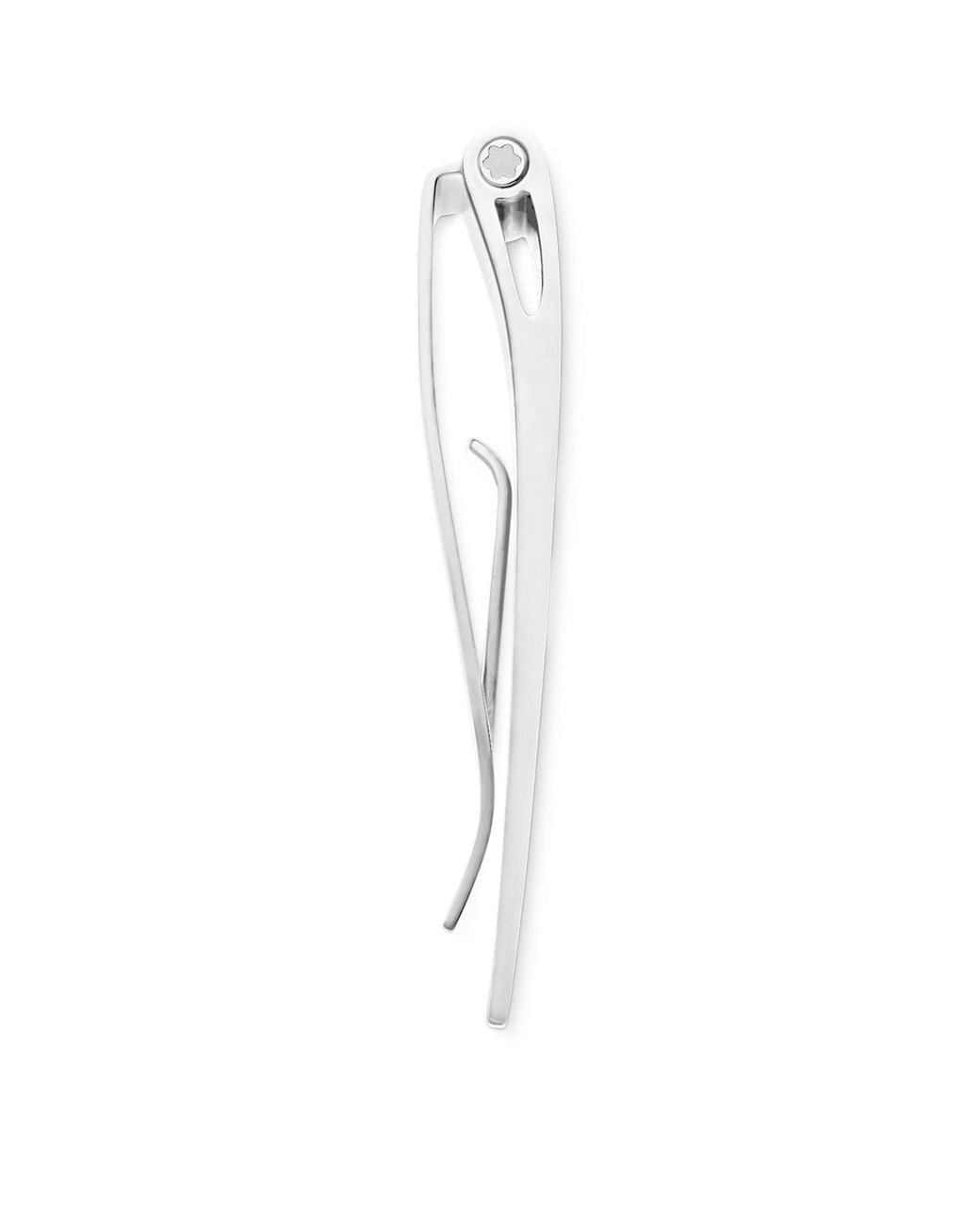 Montblanc Black Stainless Steel Money Clip for men