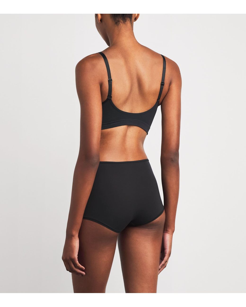 Skims Black Fits Everybody Boyshort Briefs