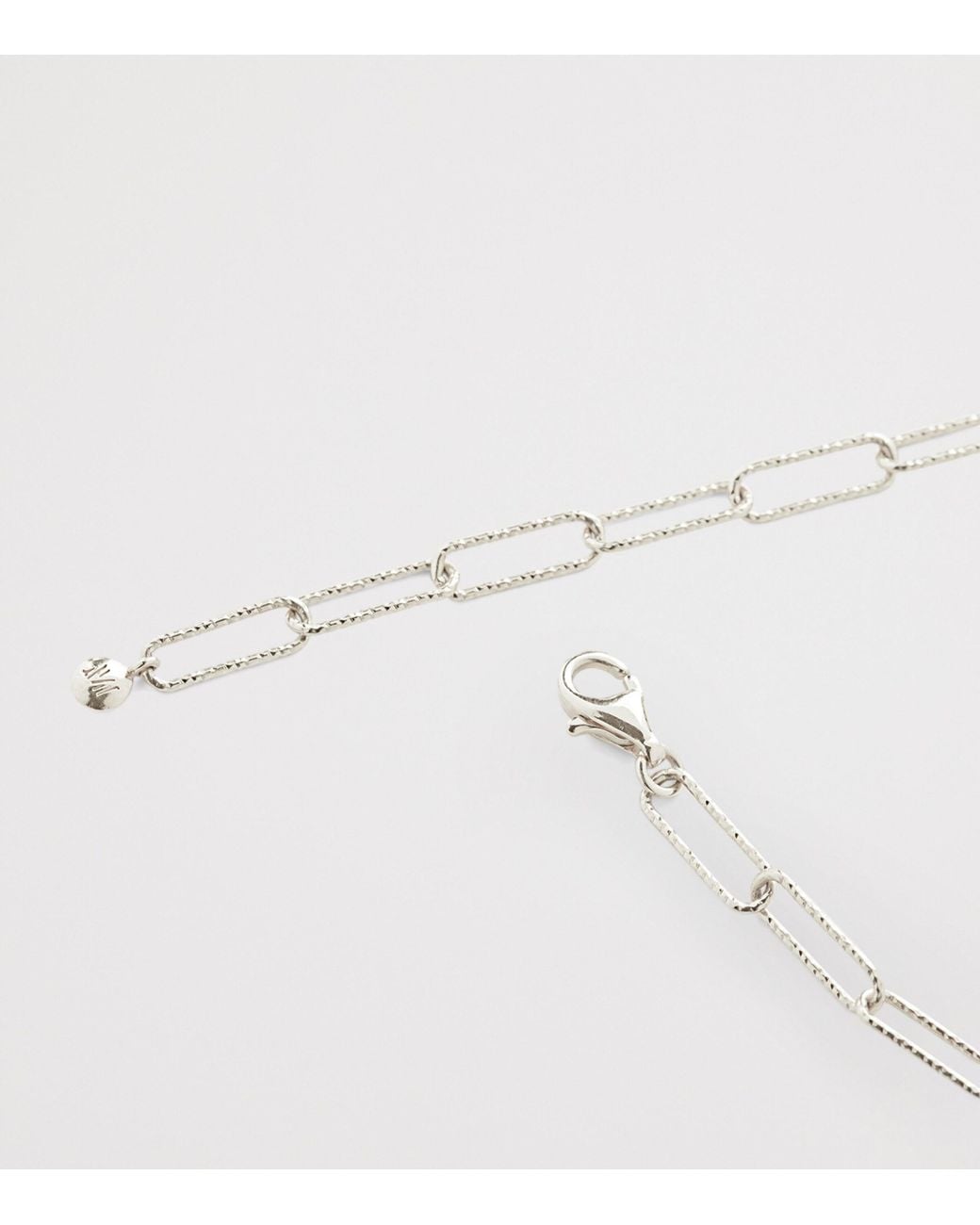 Monica Vinader White Sterling Alta Necklace