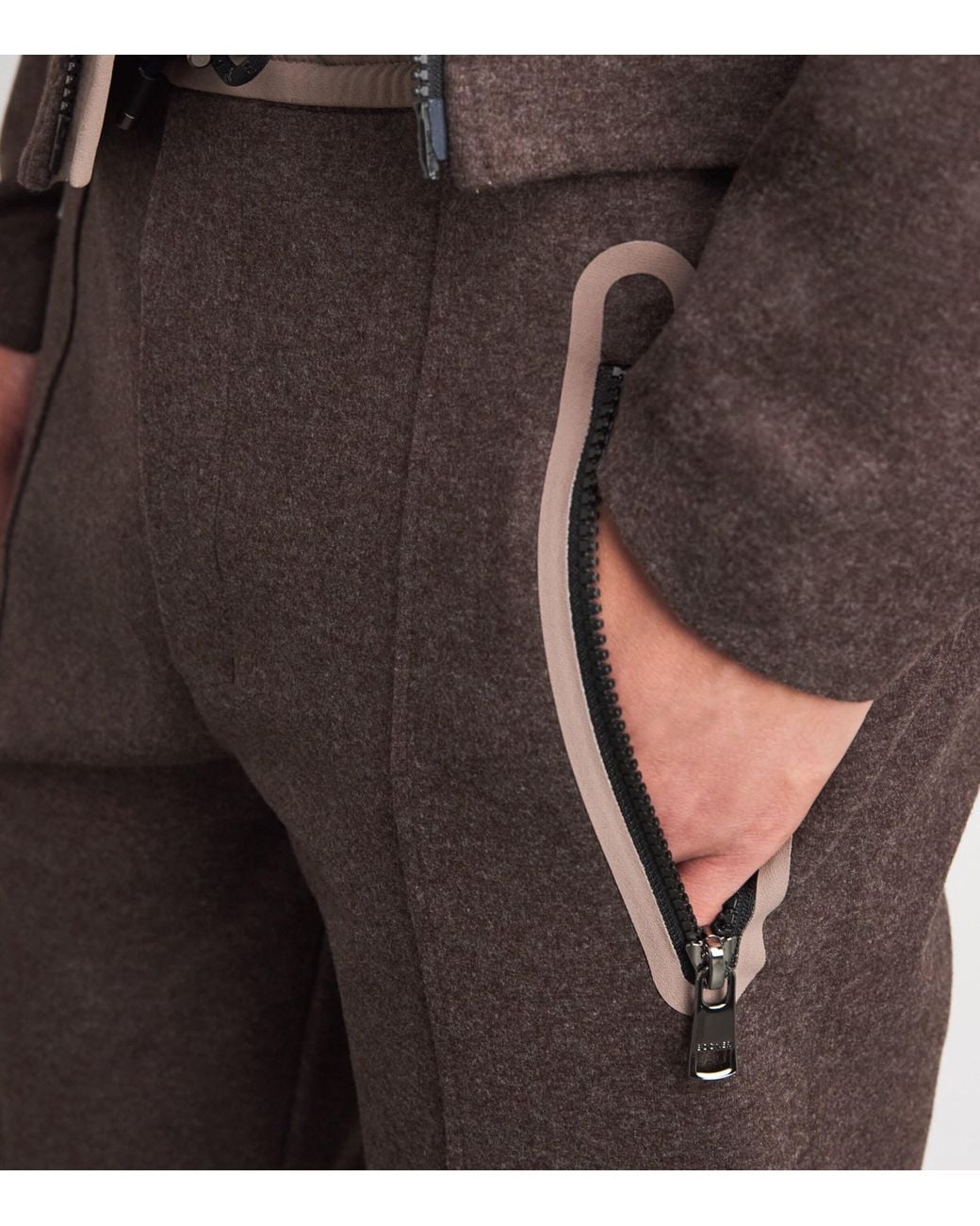Bogner Brown Bryan Cuffed Sweatpants for men